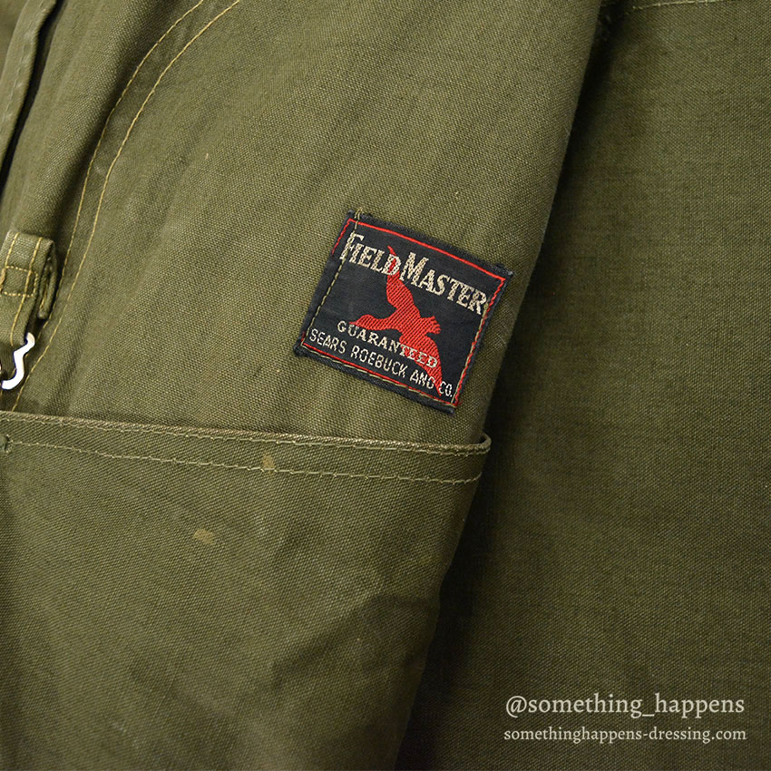 1940's FIELD MASTER HUNTING COAT / OLIVE ... 44