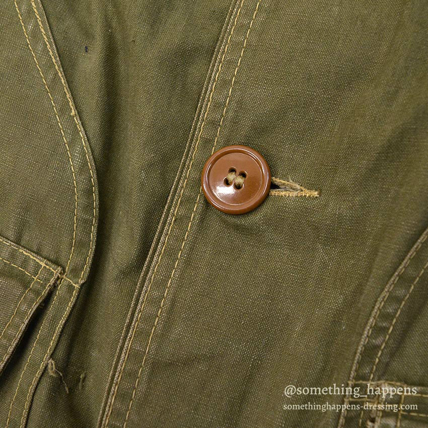 1940's FIELD MASTER HUNTING COAT / OLIVE ... 44