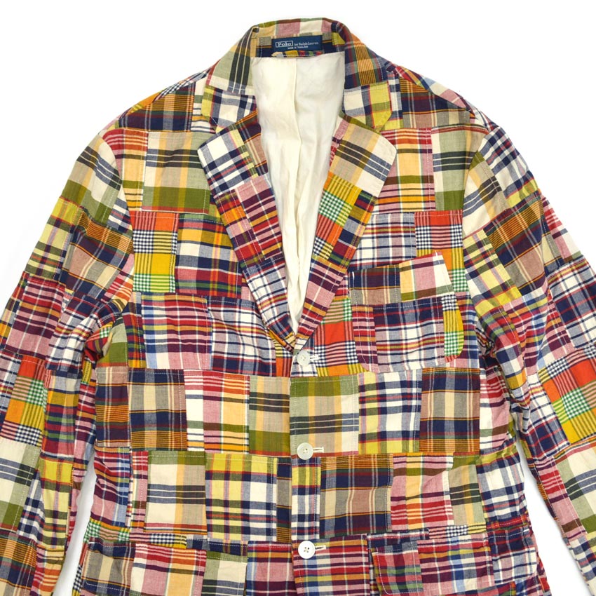 POLO by RALPH LAUREN マドラスチェック テーラードジャケット ... 42L