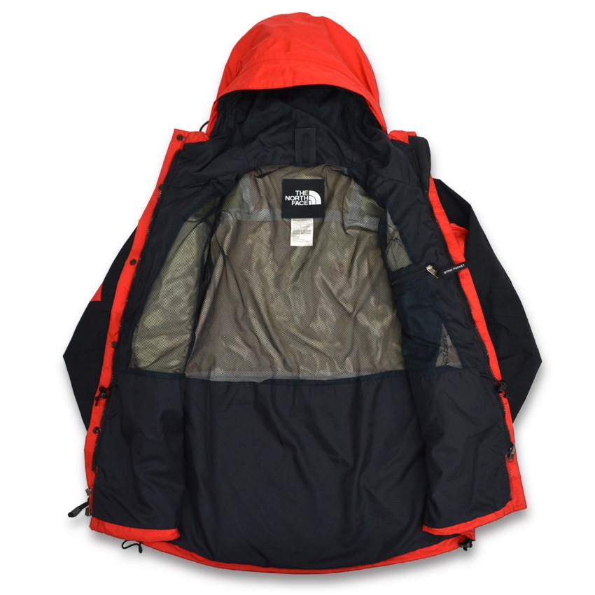 90's THE NORTH FACE マウンテンライト ジャケット 赤×黒 ...