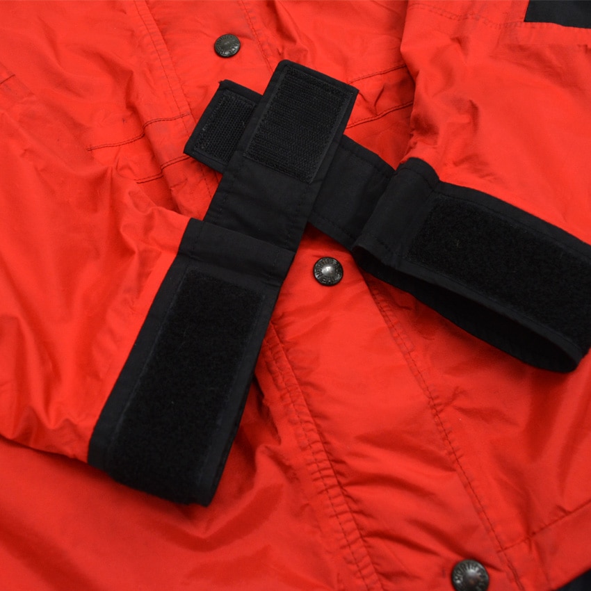 90's THE NORTH FACE マウンテンライト ジャケット 赤×黒 ...