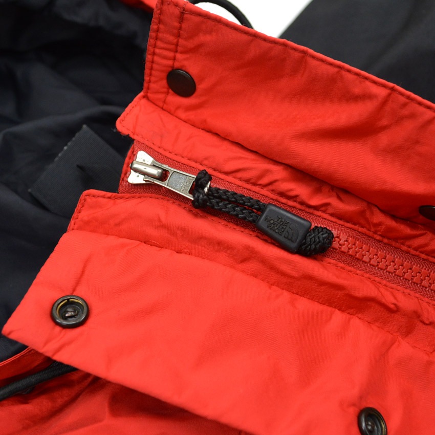 90's THE NORTH FACE マウンテンライト ジャケット 赤×黒 ...