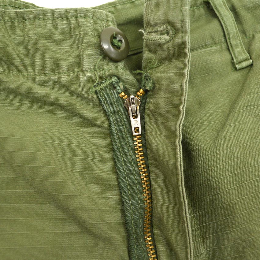 60's U.S.ARMY ジャングルファティーグ パンツ 69年 モディファイ ... SMALL