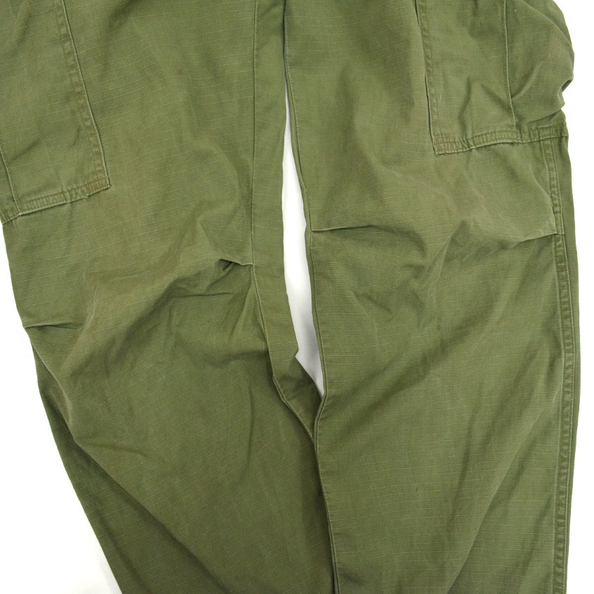 60's U.S.ARMY ジャングルファティーグ パンツ 69年 モディファイ ... SMALL