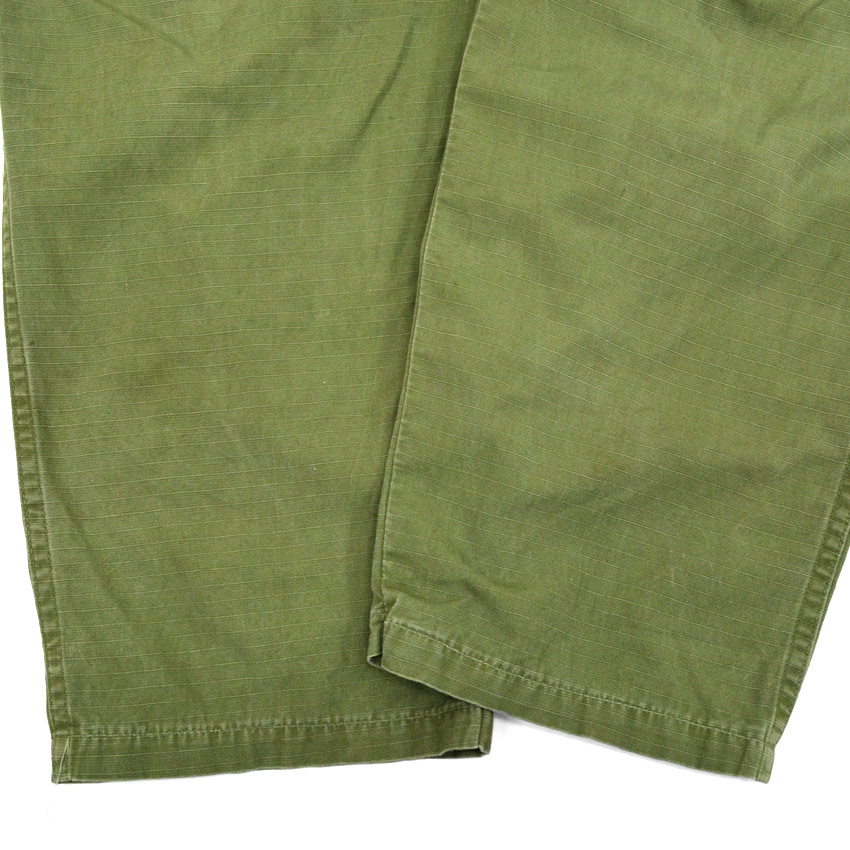 60's U.S.ARMY ジャングルファティーグ パンツ 69年 モディファイ ... SMALL