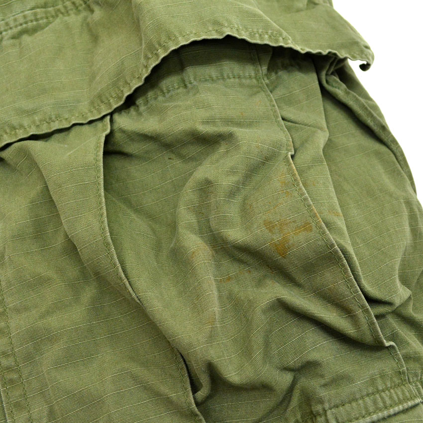 60's U.S.ARMY ジャングルファティーグ パンツ 69年 モディファイ ... SMALL