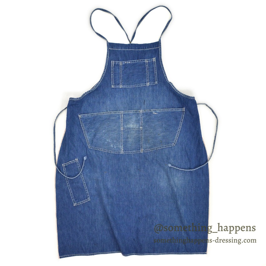 1970s vintage denim apron ビンテージデニムエプロン 1970s vintage denim apron ビンテージデニムエプロン Vintage