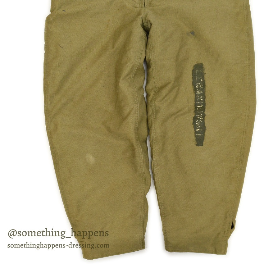NAF-1169 AVIATOR GROUND CREW TROUSERS 実物 1940's U.S.NAVY NAF 1169-2 AVIATOR GROUND CREW TROUSERS