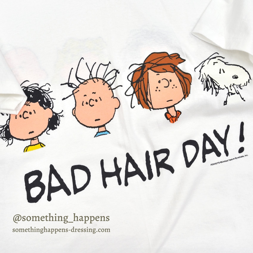 90s DELTA SNOOPY BAD HAIR DAY Tシャツ ピーナッツ 90s DELTA SNOOPY BAD HAIR DAY Tシャツ ピーナッツ