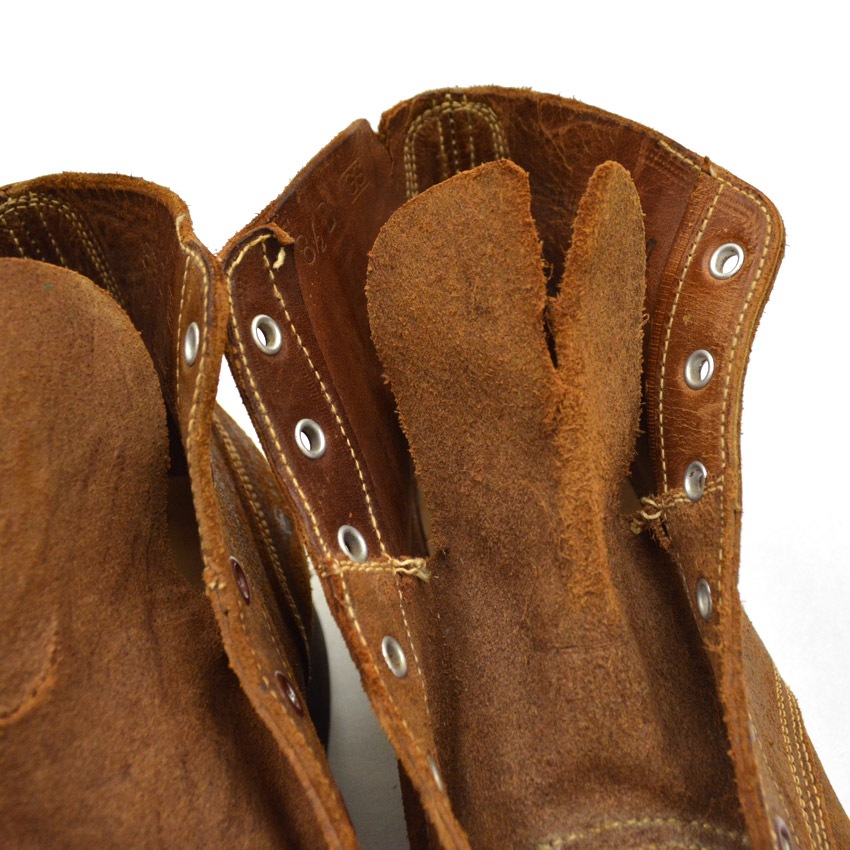 40's U.S.NAVY ww2 TYPE3 Roughout Boots ... 81/2D