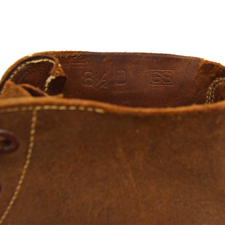 40's U.S.NAVY ww2 TYPE3 Roughout Boots ... 81/2D