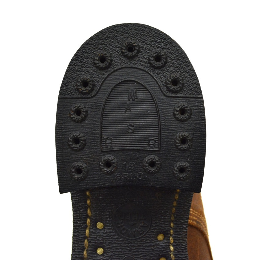 40's U.S.NAVY ww2 TYPE3 Roughout Boots ... 81/2D