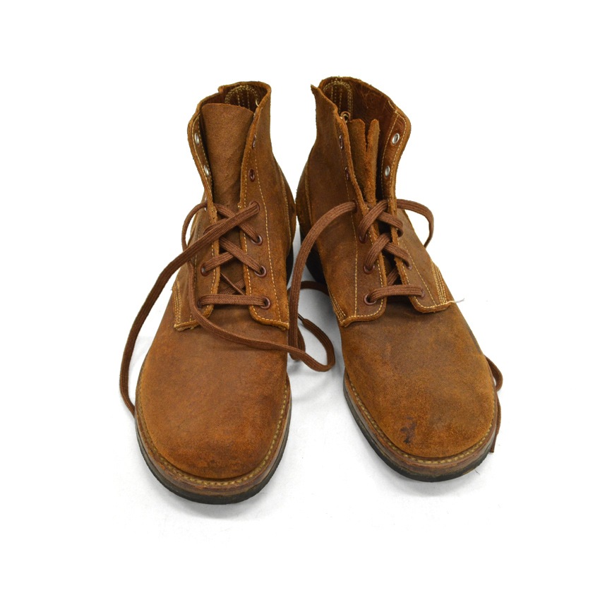 40's U.S.NAVY ww2 TYPE3 Roughout Boots  81/2D | 確認用 SHOES
