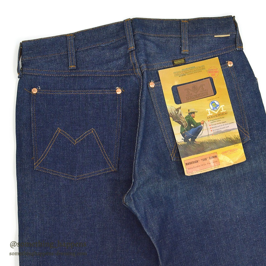 70s 実寸 W29.5×L29位 Maverick 44MWZ Denim 70s 実寸 W29.5×L29位 Maverick 44MWZ Denim - メルカリ