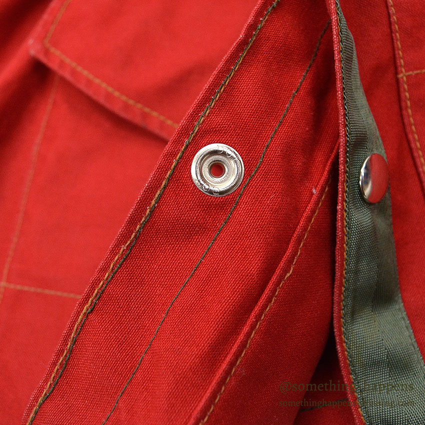 1970's OLD RED PACK TRAIL VEST ADEDD KNIFE POCKET ...