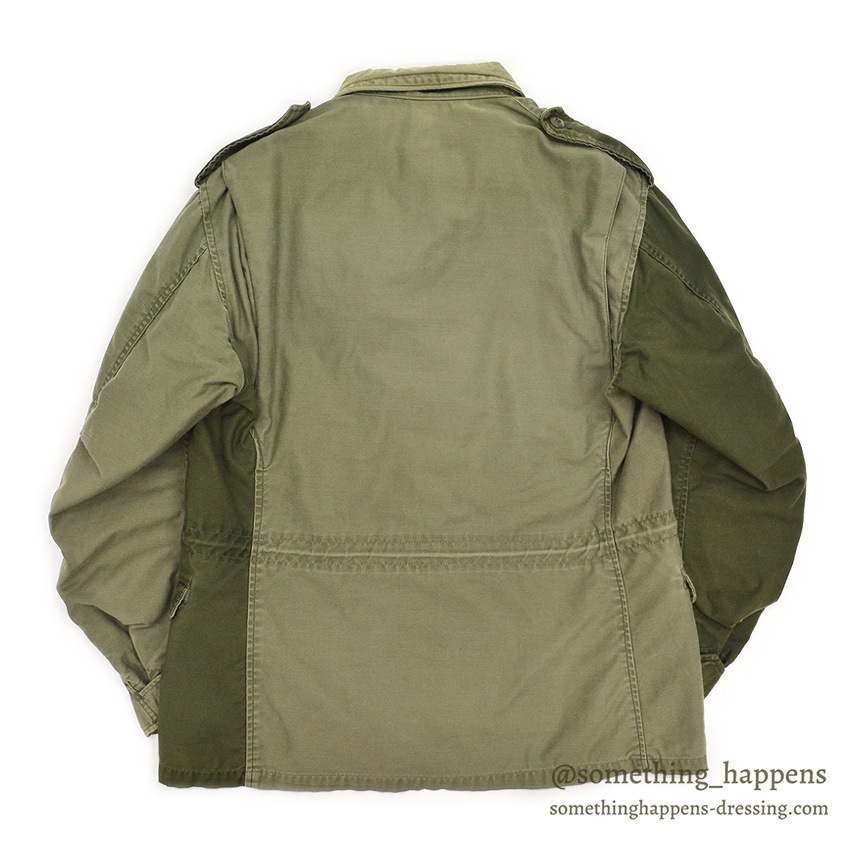 1980's~ M-65 FIELD JACKET ALPHA INDUSTRIES INC. / CRAZY PATTERN ... M-R