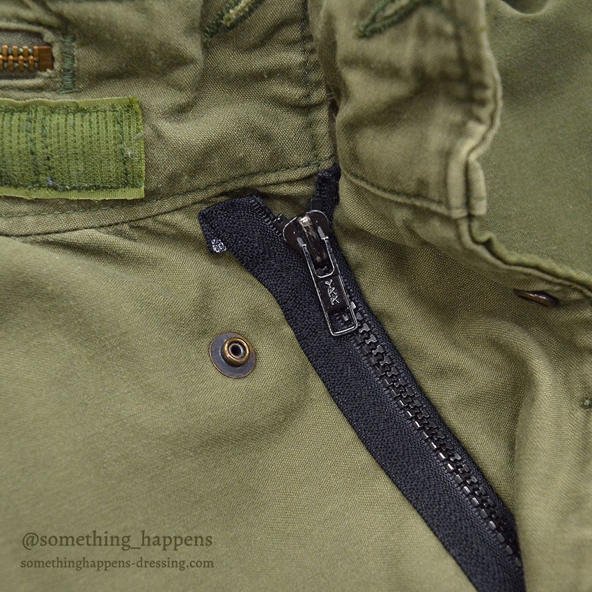 1980's~ M-65 FIELD JACKET ALPHA INDUSTRIES INC. / CRAZY PATTERN ... M-R