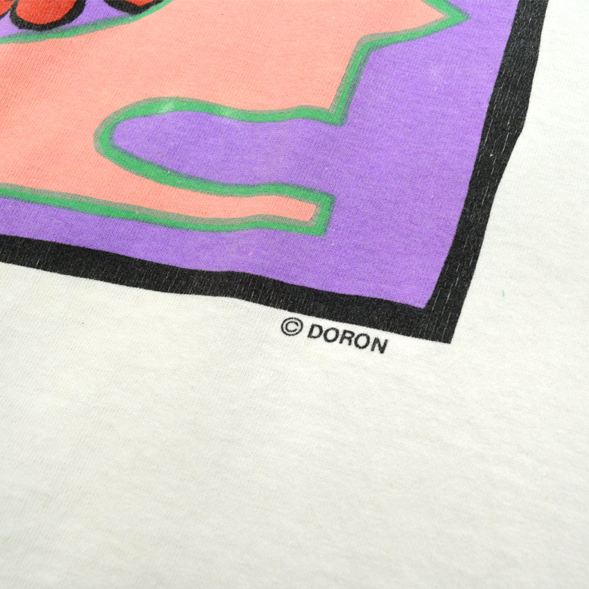 ～90's SOHO NEW YORK 大判 モダン アート Tシャツ ... about XL