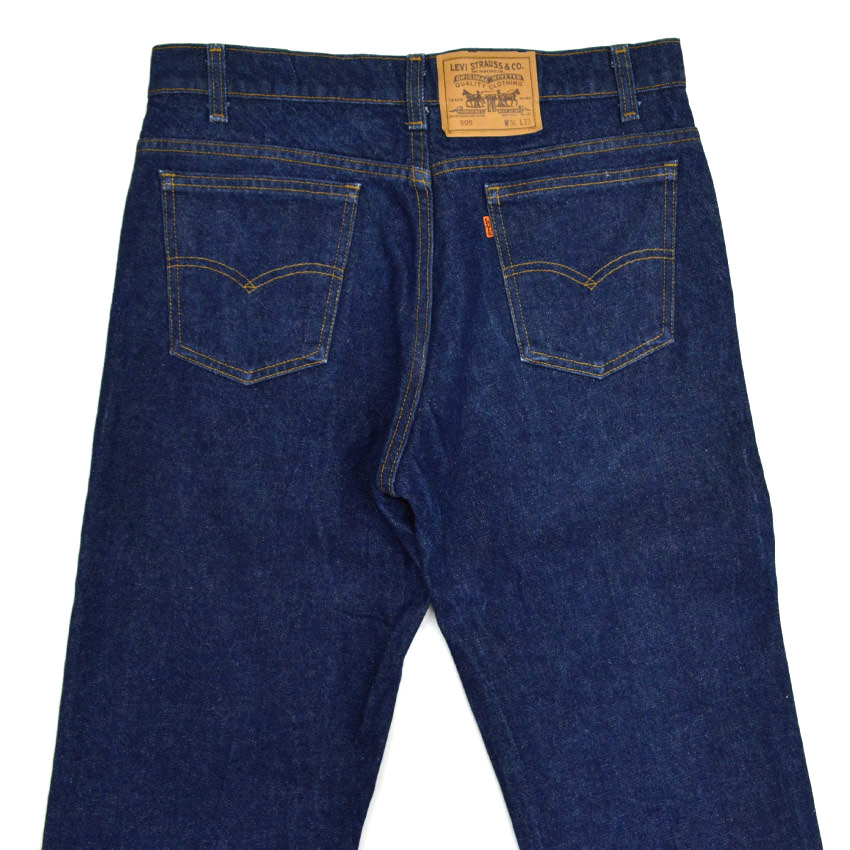 90's Levi's 505 Denim Pants 数回ウォッシュ 濃紺 ... W33×L34