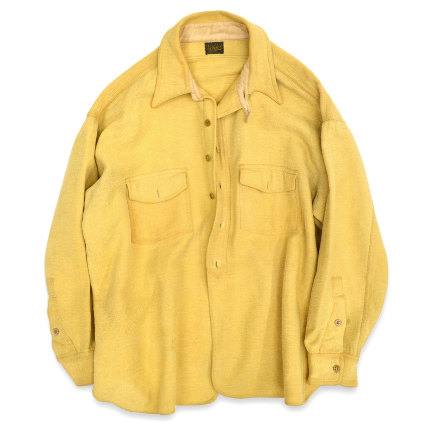 Circa ～30's A&M Idol Chin Strap Cotton Shirts ... Special