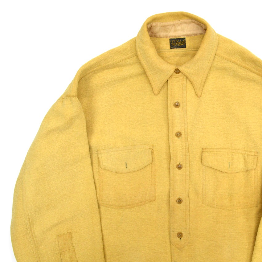 Circa ～30's A&M Idol Chin Strap Cotton Shirts ... Special