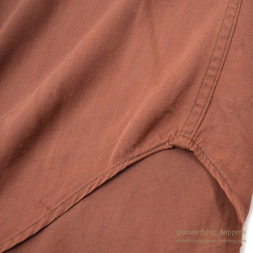 1940's WESTMOOR RAYON GABARDINE WESTERN SHIRT / SUN FADED ...