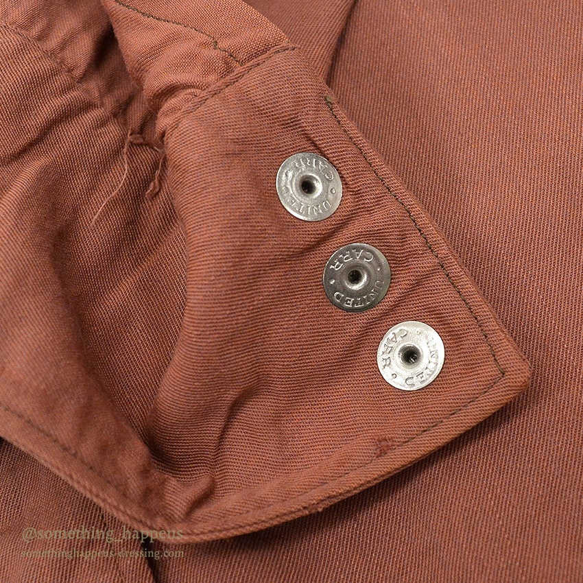 1940's WESTMOOR RAYON GABARDINE WESTERN SHIRT / SUN FADED ...