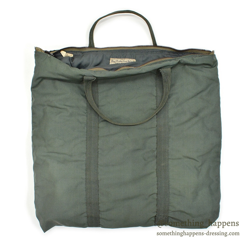 80s USAF HELMET BAG - MATIN, VINTAGE OUTFITTERS ビンテージ