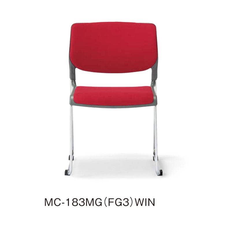 スタッキングチェア　クロームメッキタイプ MC-183MG（FG3）（VG1）