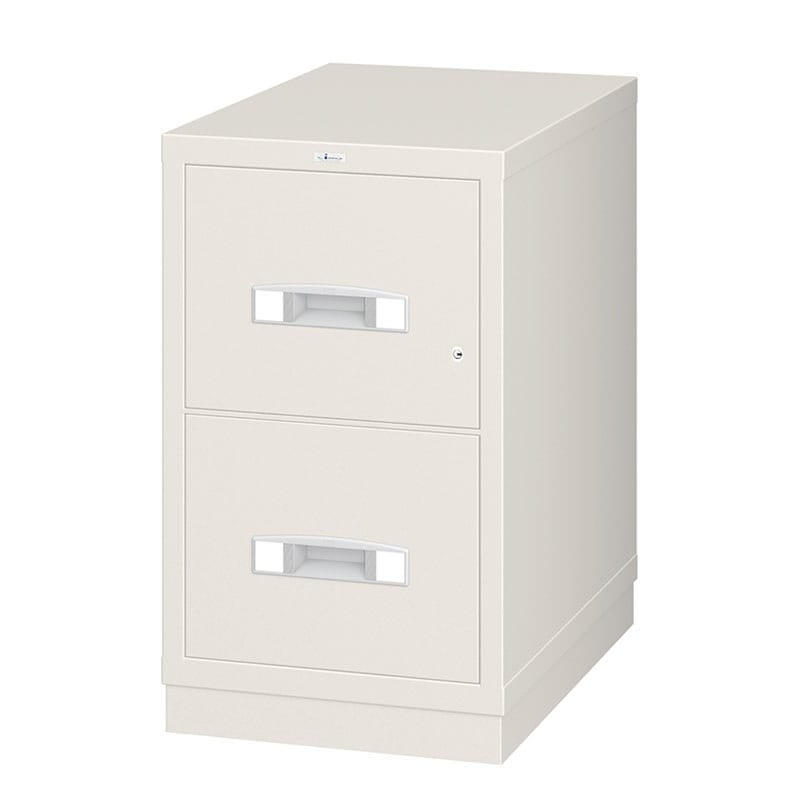 耐火キャビネット RAシリーズ　オールロックシリンダー式 2段 RA4-2G