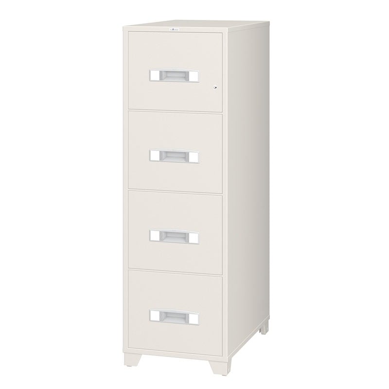 耐火キャビネット EAシリーズ　オールロックシリンダー式 4段 EA4-4G