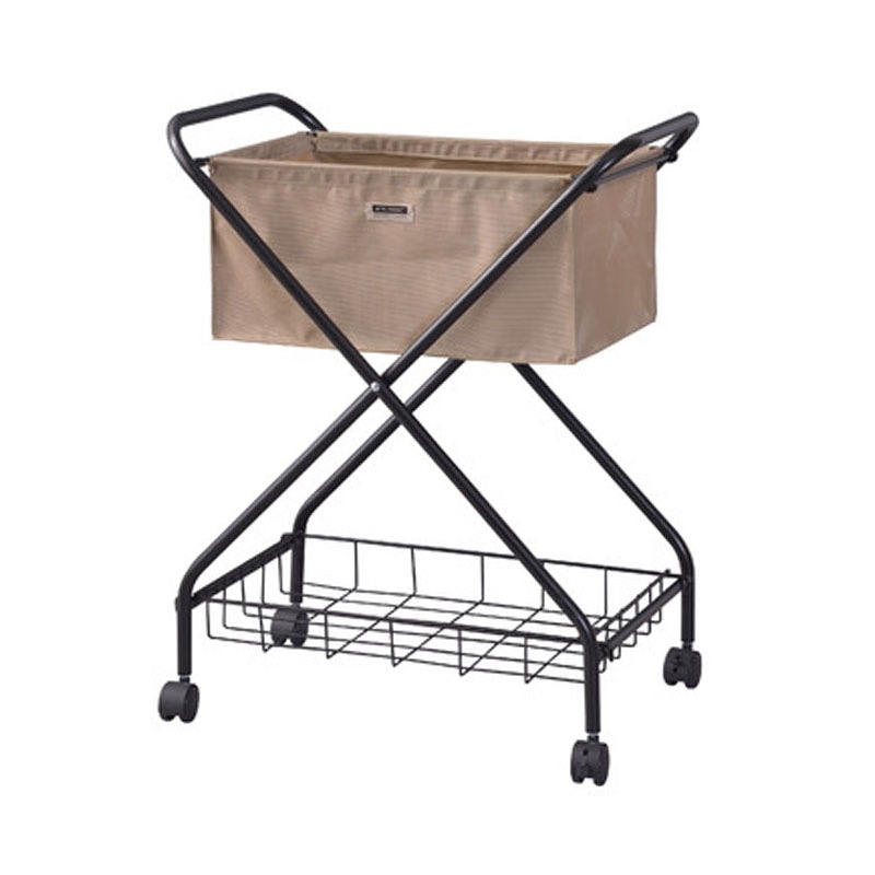 フォールディング バスケットワゴン MIP-83BE