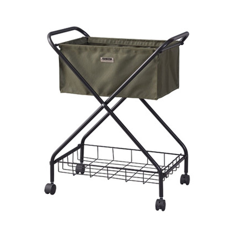フォールディング バスケットワゴン MIP-83GR