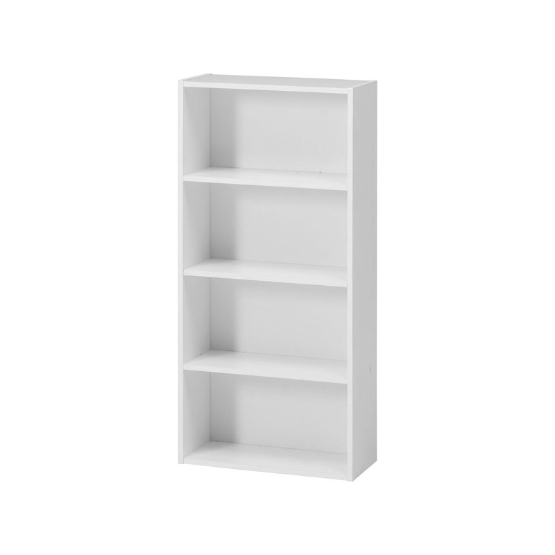 【セット数:2pcs】ＢＤラック（ＢＯＯＫ＆ＤＶＤ） ホワイト ＨＰ９４１８ＷＨ C/D:81397