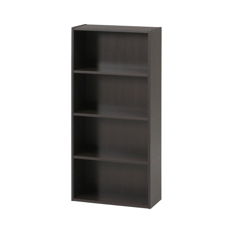 【セット数:2pcs】ＢＤラック（ＢＯＯＫ＆ＤＶＤ） ブラウン ＨＰ９４１８ＢＲ C/D:81398