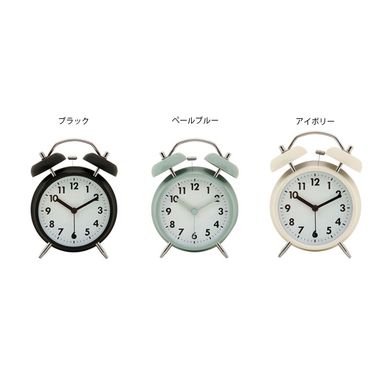 【セット数:6pcs】置時計 ベル [C/D:32702][C/D:32703][C/D:32704]