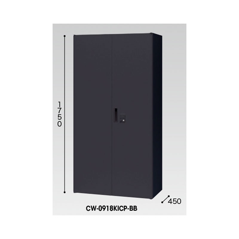 両開き書庫（ICカード錠・W900㎜） CW-0918KICP-BB