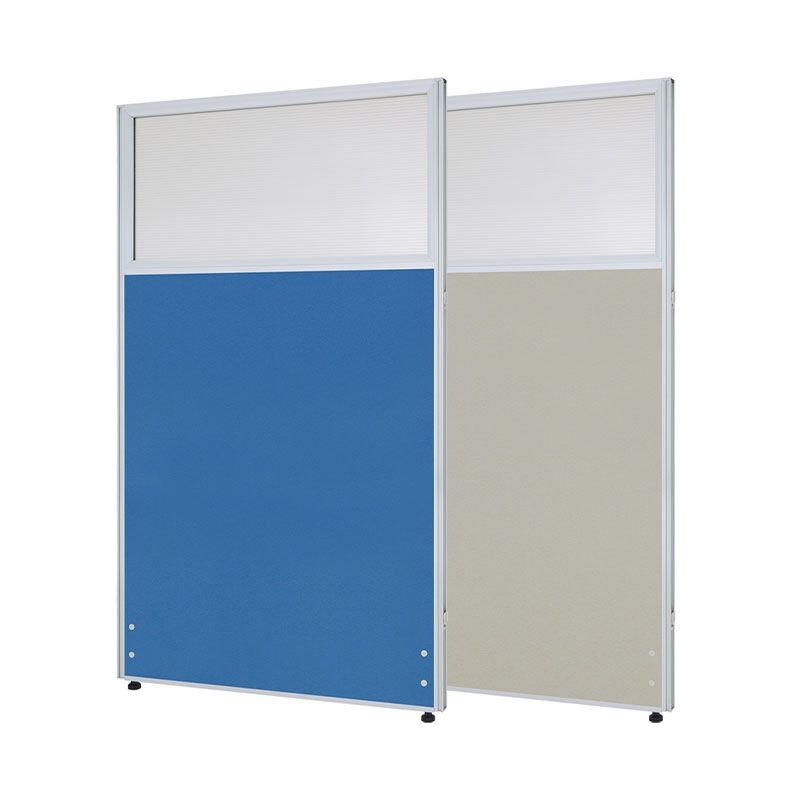 クロス上部半透明ローパーテーション(H1400×W800) PPN0814