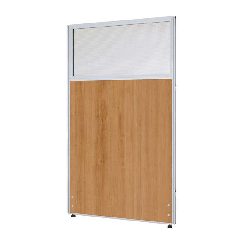 メラミン上部半透明ローパーテーション(H1400×W800) PPM0814-NW