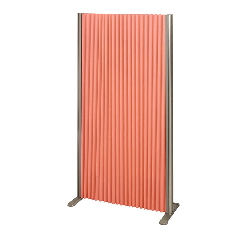防炎アコーディオンパーテーション ロングタイプ(W900×D300×H1200) FN-AP0912L