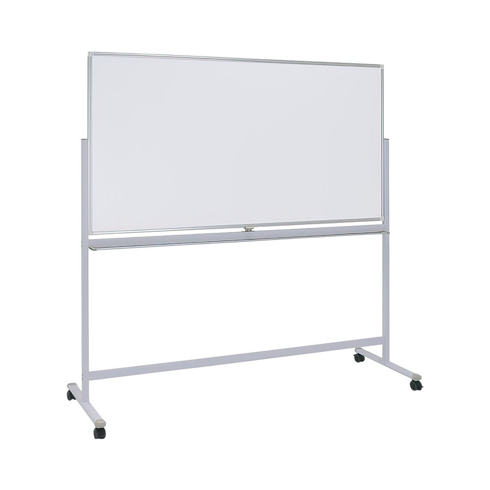 片面脚付きホーロー板面ホワイトボード(無地)(W1800×H905) WHO-1890