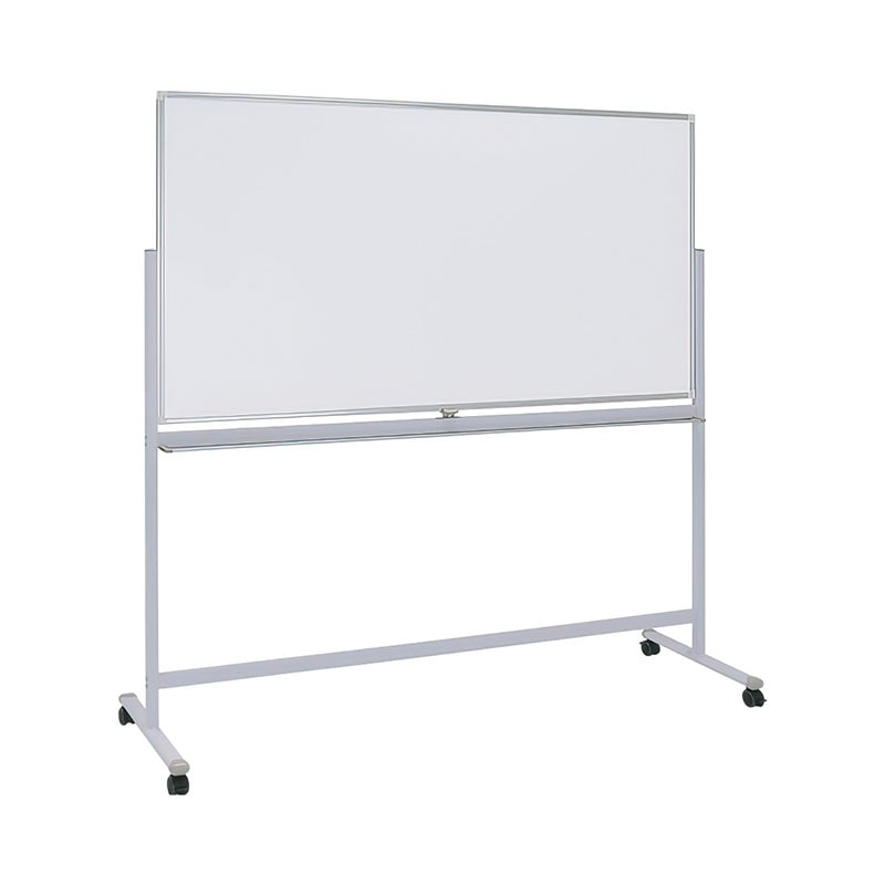 両面脚付きホーロー板面ホワイトボード(無地)(W1800×H905) WHR-1890