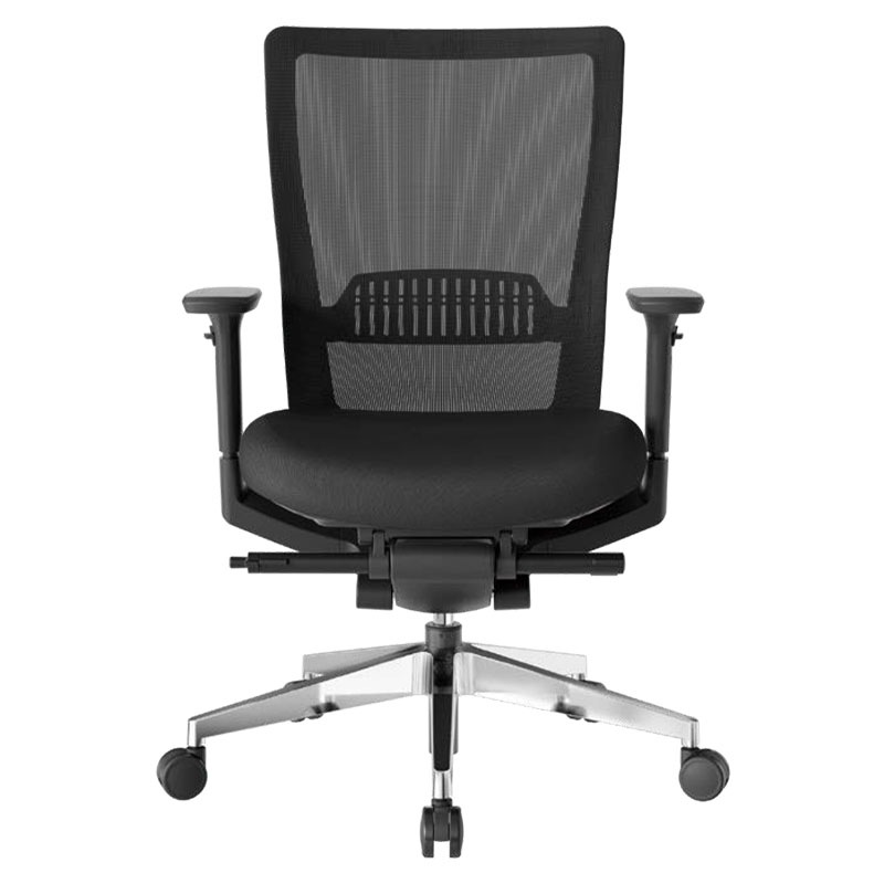 ミドルバック肘付きタイプ アルミ脚タイプ RS-5735（F10）