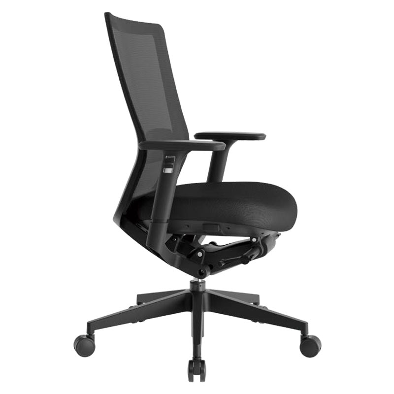 ミドルバック肘付きタイプ 樹脂脚タイプ RS-5735（F10）