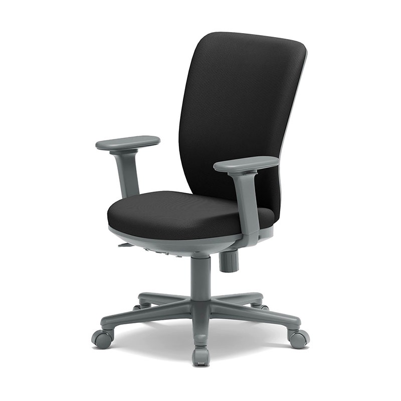 OA-1200 SERIES  ミドルバック可動肘タイプ　OA-1255AJ（FG3）