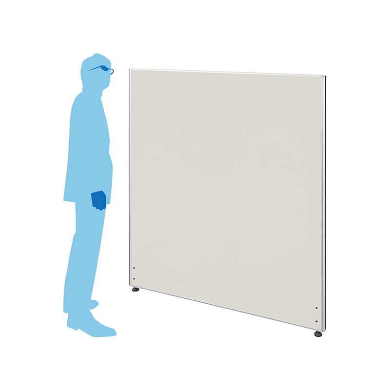 ホワイトローパーテーション(H1600×W1200) PM1216-WH