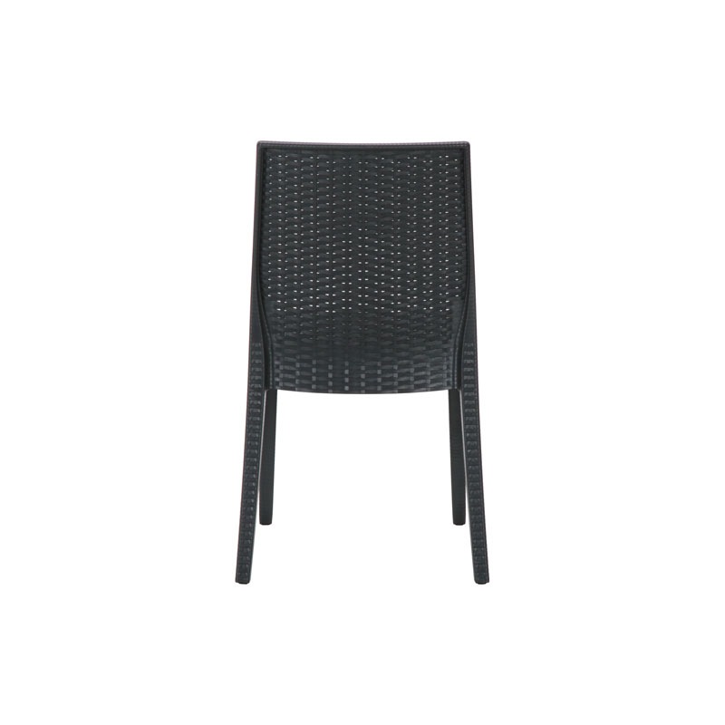 【個人宅配送非対応】ステラ チェアー ブラック [セット数:2pcs]   C/D:11232