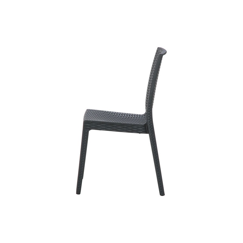 【個人宅配送非対応】ステラ チェアー ブラック [セット数:2pcs]   C/D:11232