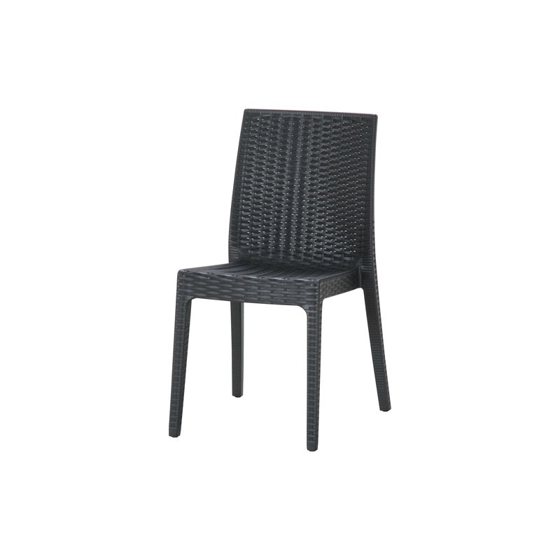 【個人宅配送非対応】ステラ チェアー ブラック [セット数:2pcs]   C/D:11232