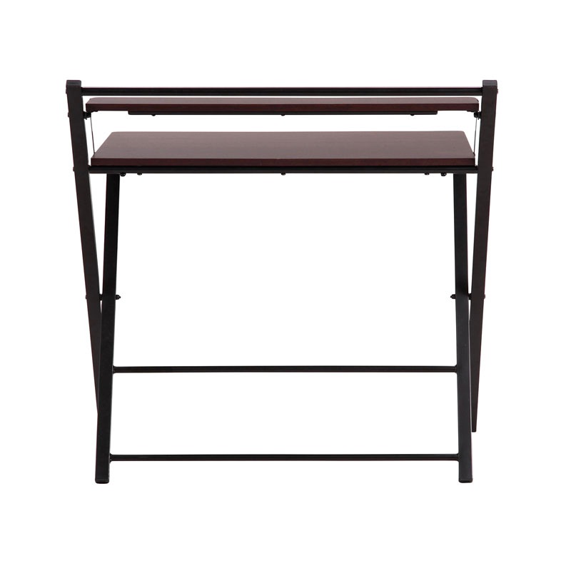 フォールディングワークデスク ＤＢＲ／ＢＫ C/D:70389